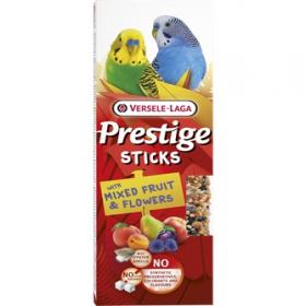 2 sticks Small Parakeets Mix Fruit&Flowers