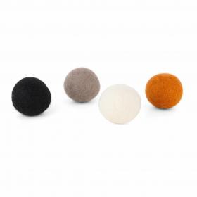 District 70 loptice od filca - PURE - 4x35mm