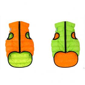 AiryVest dvostrani kaputić: narandžasto-zeleni