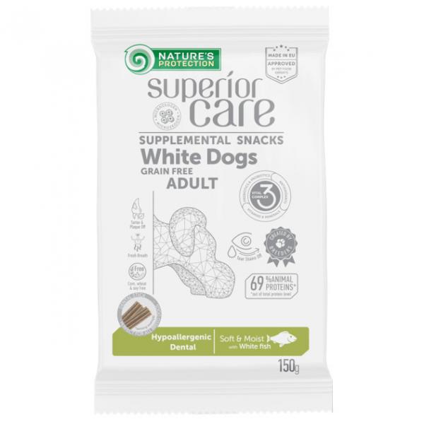 Whie Dog Hypoallergenic Dental With White Fish