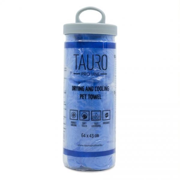 Drying&Cooling Pet Towel 64x43cm - blue